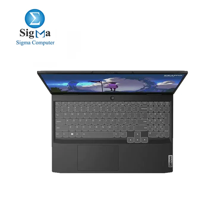 NOTEBOOK-LENOVO-CI5-IdeaPad Gaming 3- 82S900ELAX  I5-12450H  8C 4P 4E  12T -RAM 16G 2 8 SO DDR4  MAX 16 -SSD 512GB GEN3  M.2 -RTX3050 4G 85w-15.6-FHD-IPS-120Hz- 45Wh - 170W -RGB Backlit-Arabic